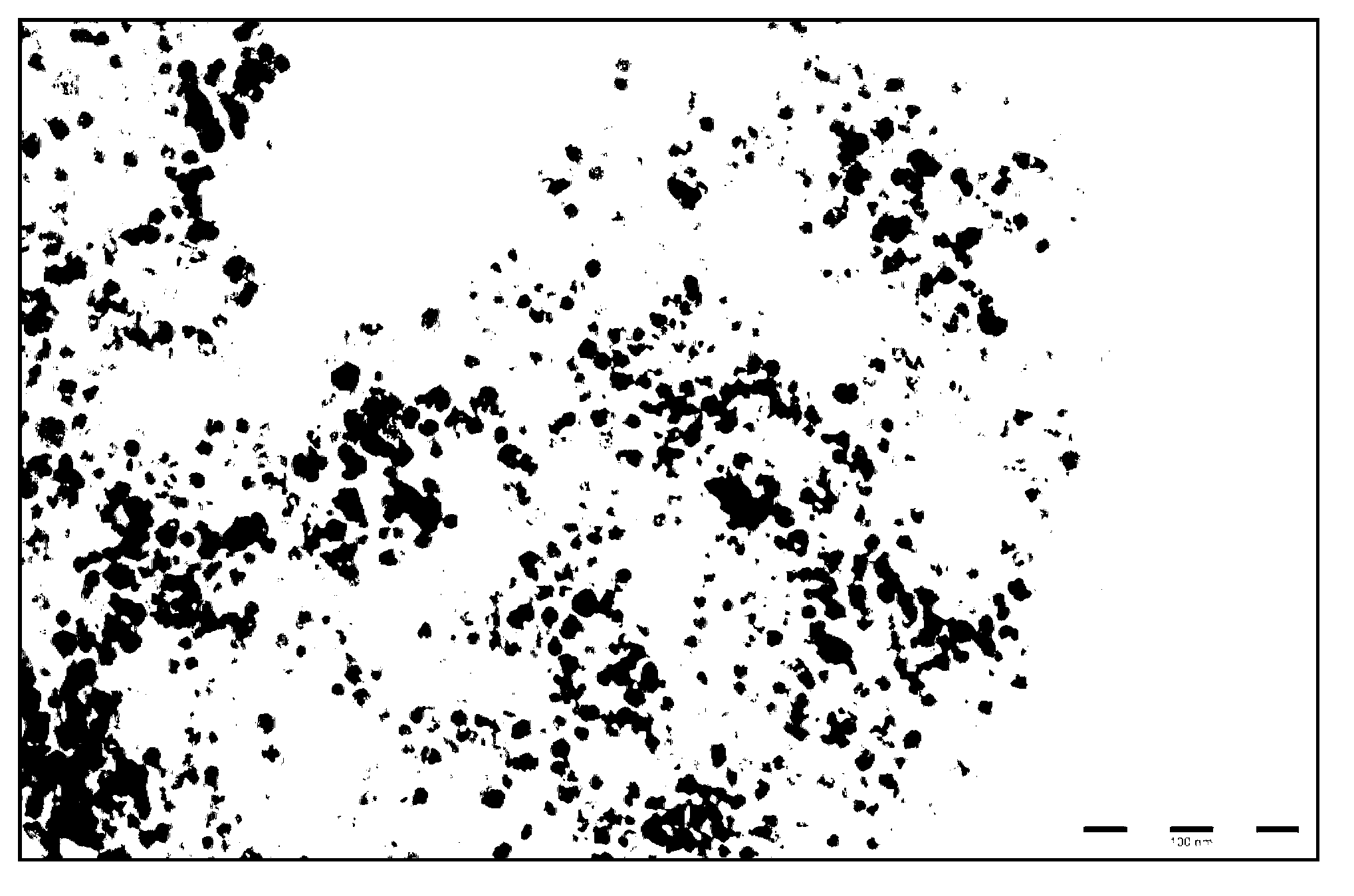 Magnetic nanoparticle-based immobilized laccase and ionic liquid composite particle and application thereof