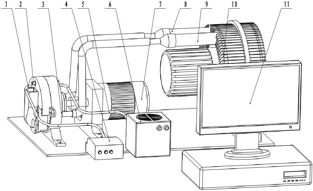 Near-infrared spectroscopy online non-destructive testing method and device for the quality of single rapeseed