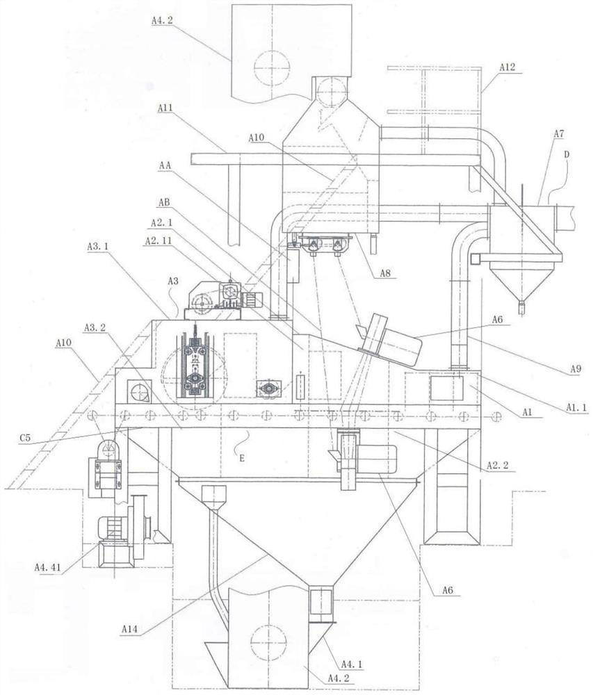 Surface pretreatment method of railway wagon door in rail transit