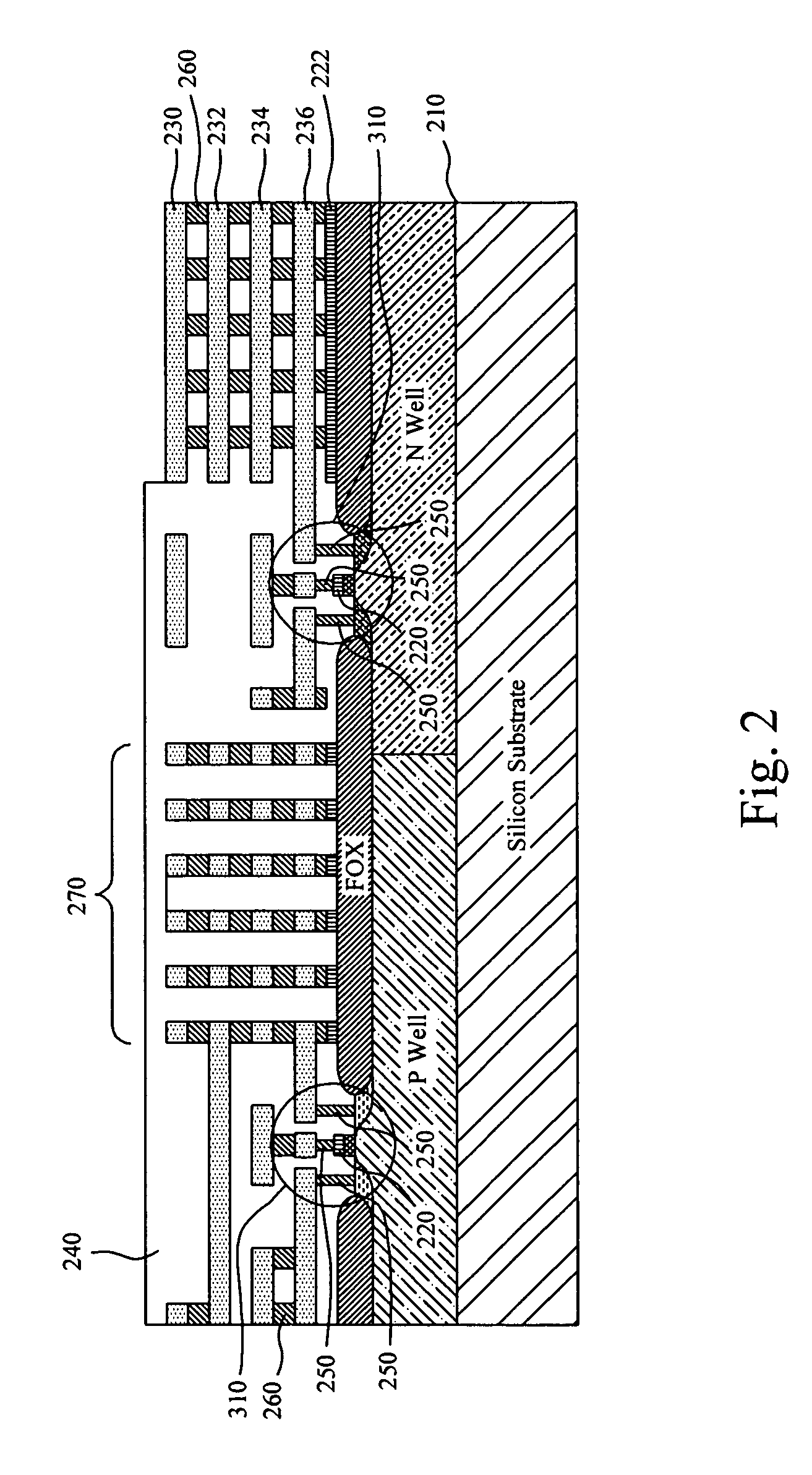 CMOS-MEMS process