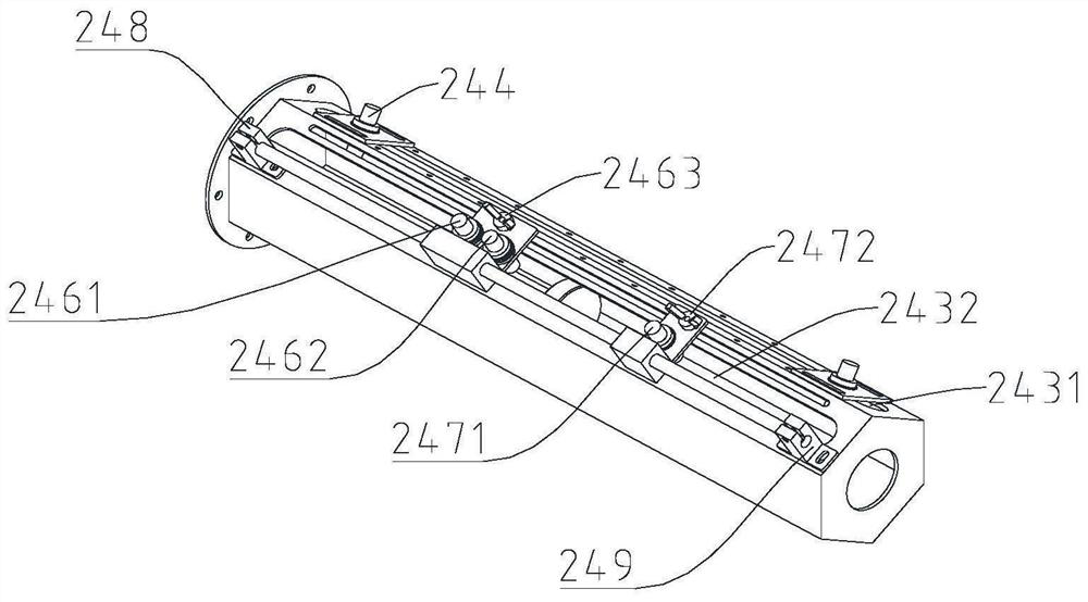 Full-hydraulic automatic speed change oil pressure tailstock of numerically-controlled machine tool