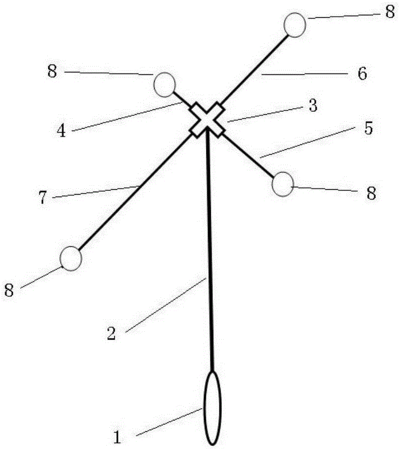 Device of environment monitoring in building and monitoring method thereof