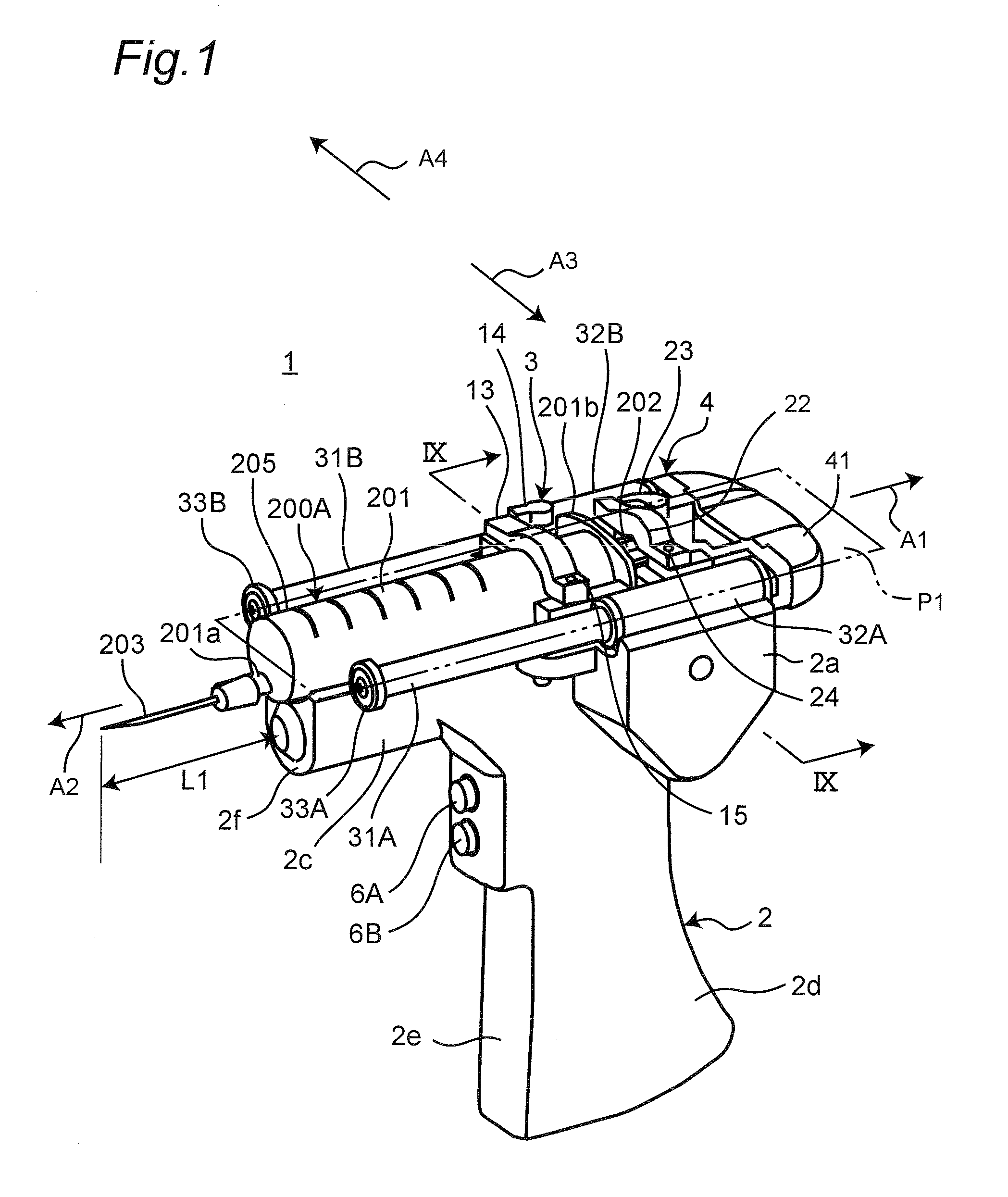 Syringe drive device