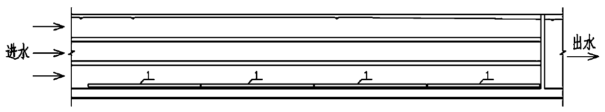 High-efficiency sludge discharge sedimentation tank