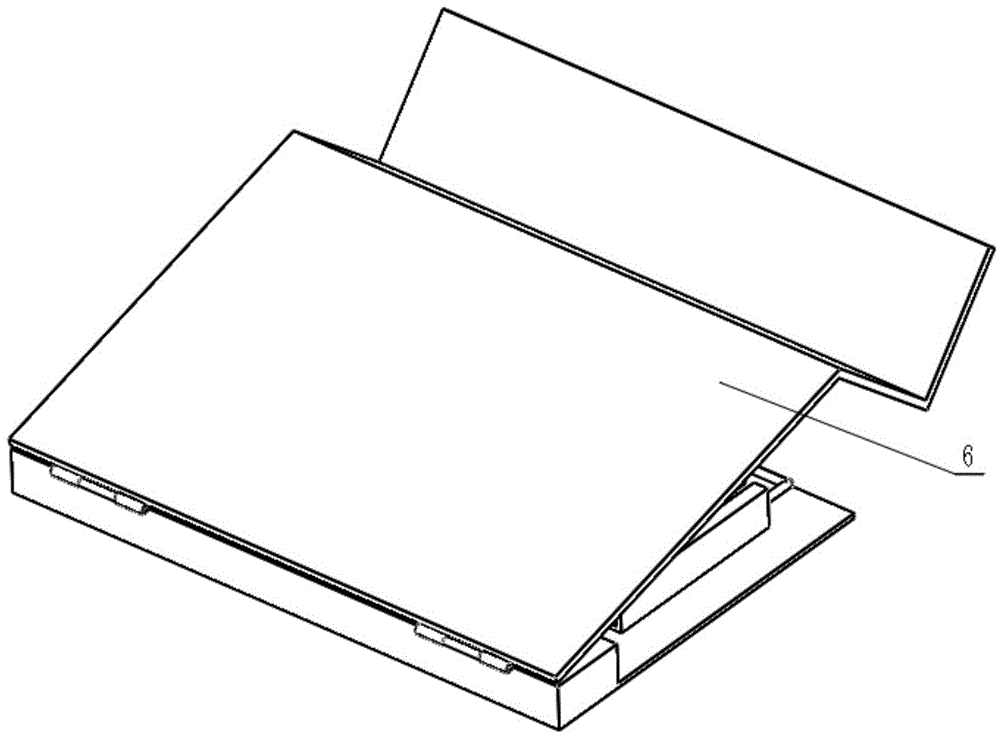 Study desk capable of automatically adjusting desktop angle and height