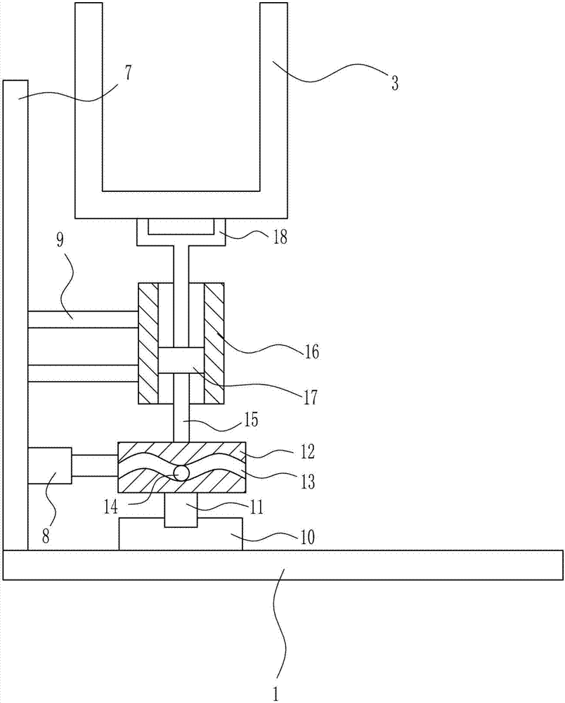 Batching efficient stirring device for brake pad production