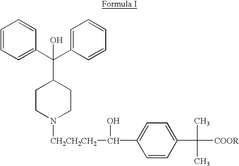 Method of enhancing bioavailability of fexofenadine and its derivatives