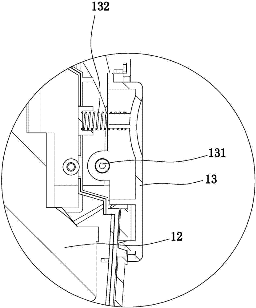 A portable cyclone vacuum cleaner