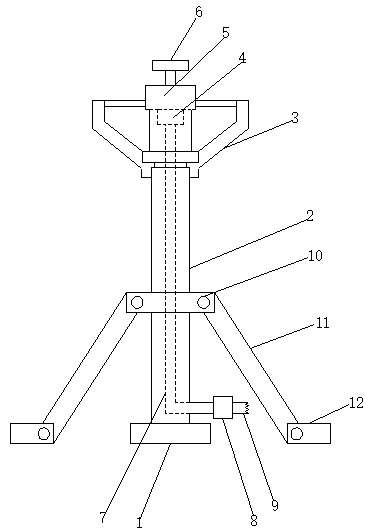 Irrigation device for planting of paeonia suffruticosa