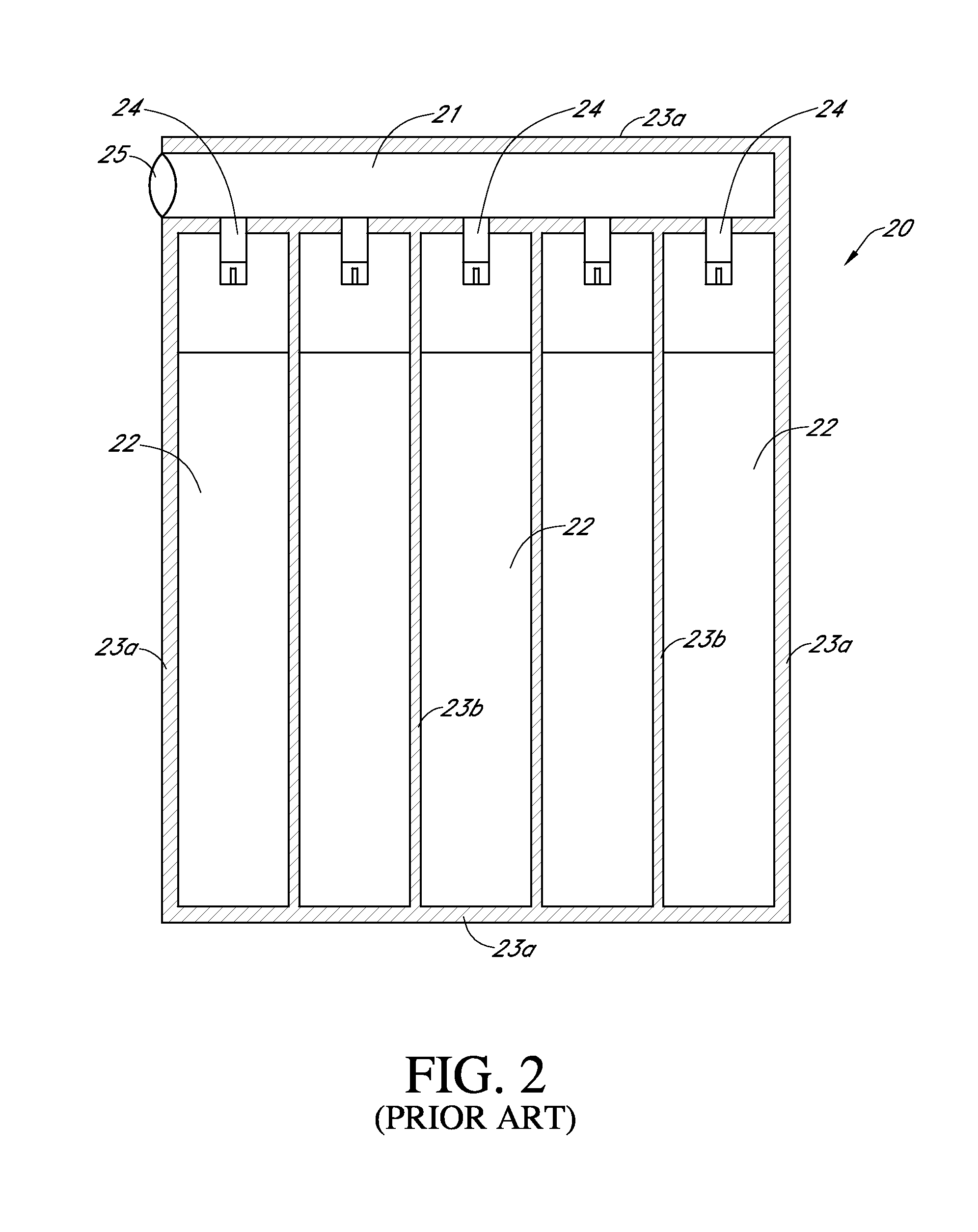 Structure of inflatable packaging device