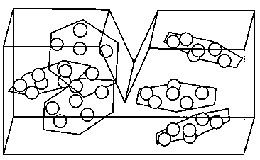 Preparation and repairing method for nano gold/graphene oxide self-repairing material