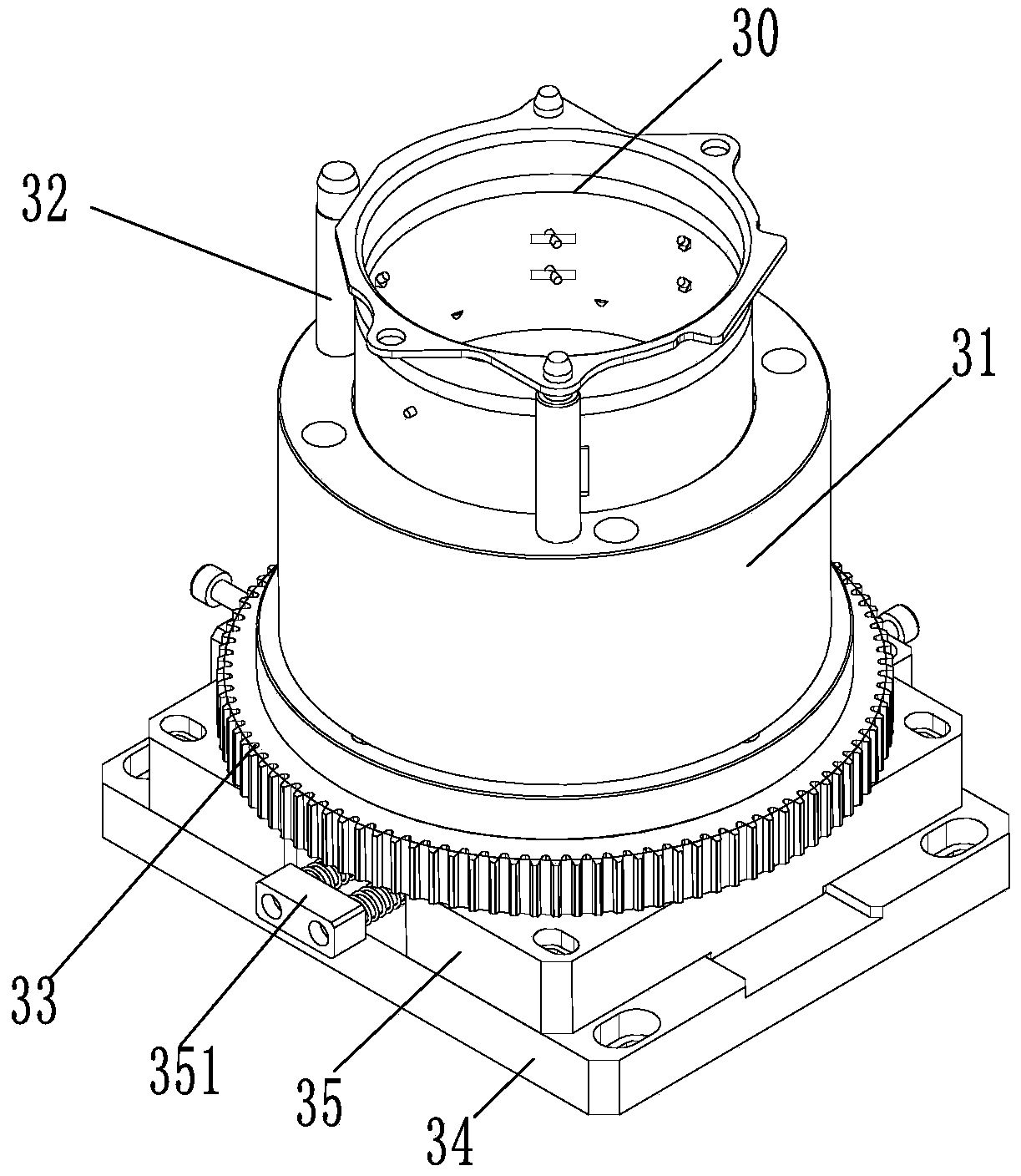 A multi-station detection and assembly equipment for stator assembly and housing