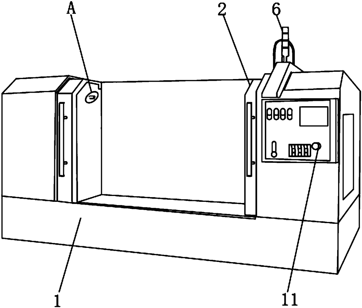 Drying equipment with function of regulating temperature according to surface humidity of leather