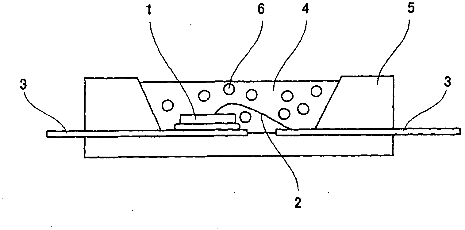 Resin Composition For Encapsulating Optical Semiconductor Element And Light Emitting Device