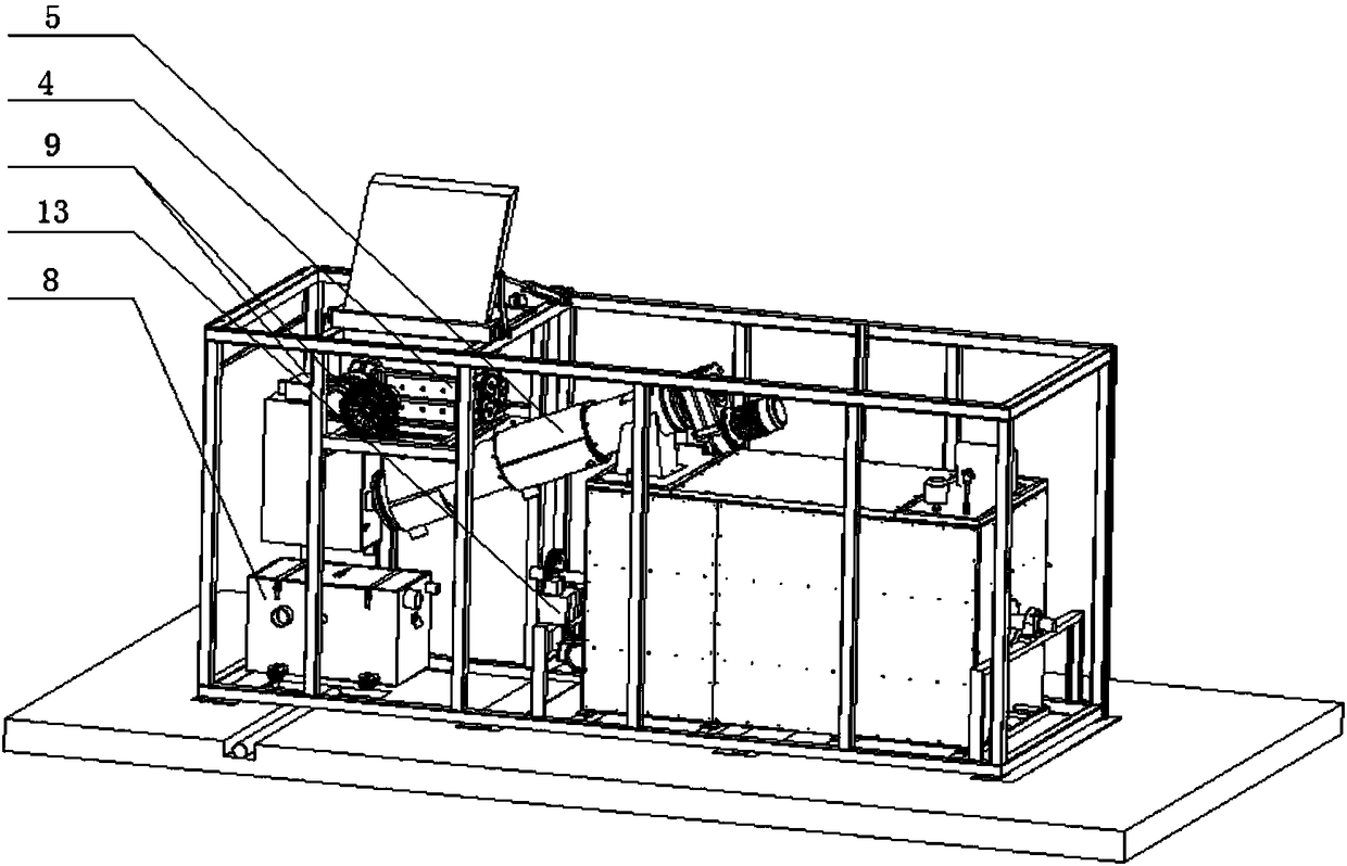 Energy-saving type corrodible waste disposal apparatus