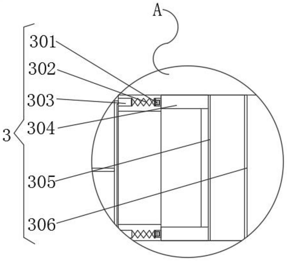 Drying device for grain processing