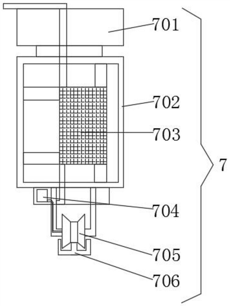 Drying device for grain processing