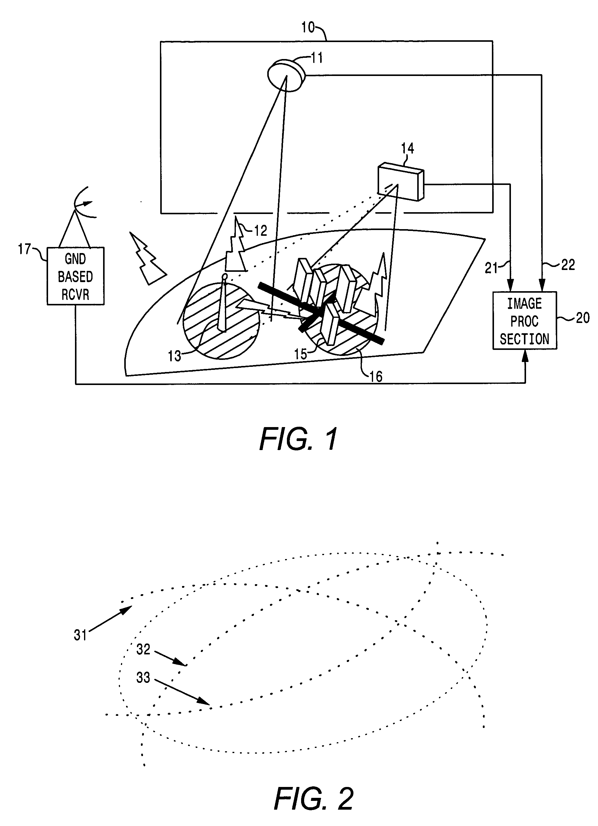 Image formation by passive collection and processing of radio frequency signals illuminating and scattered by cultural features of terrestrial region