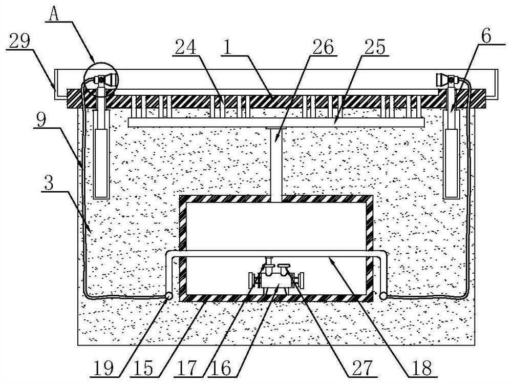 Building sand table model with reality simulation function and using method thereof