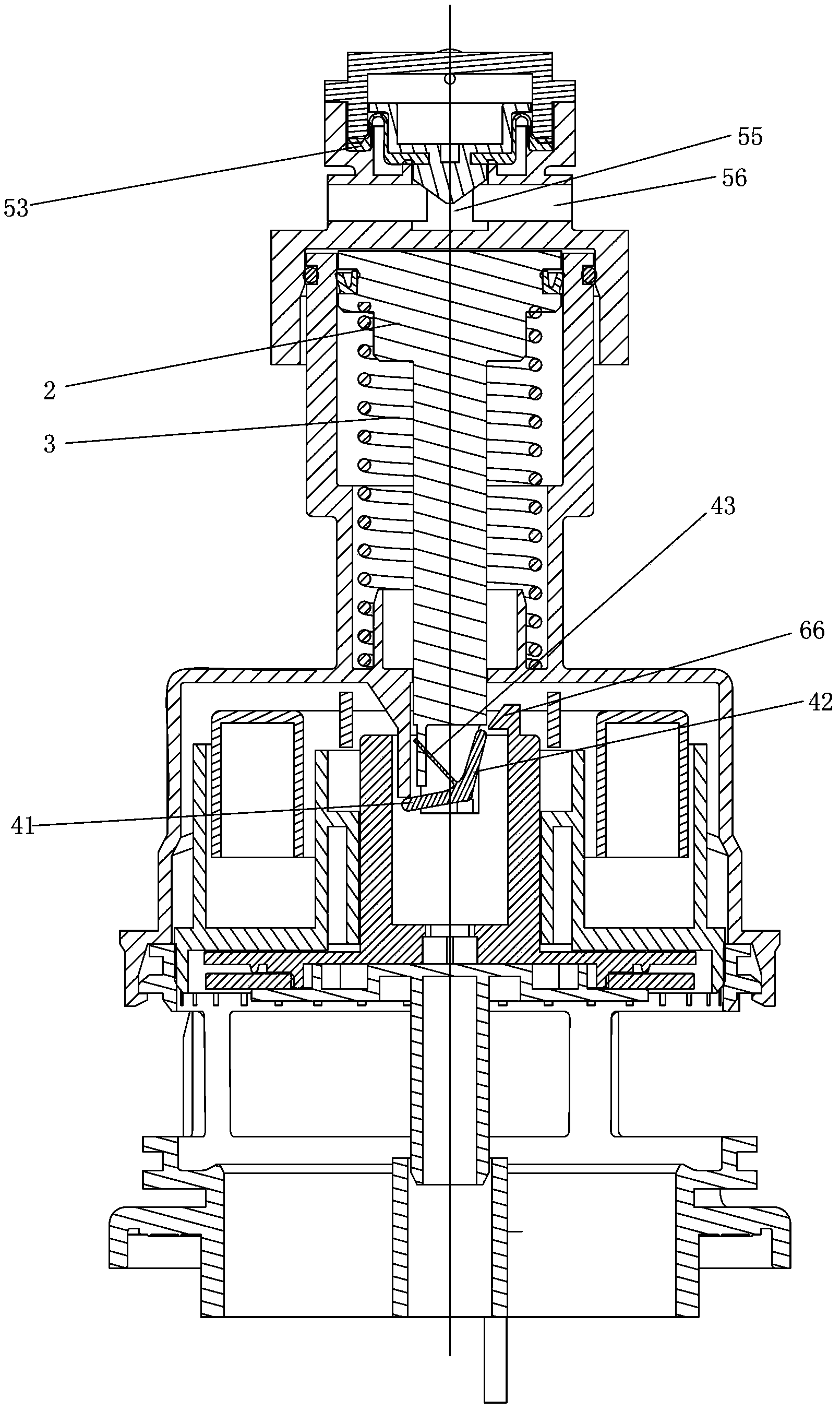 Opening device controlling lifting with water pressure and flushing device