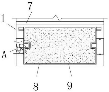 A high and low voltage power distribution device with a storage mechanism