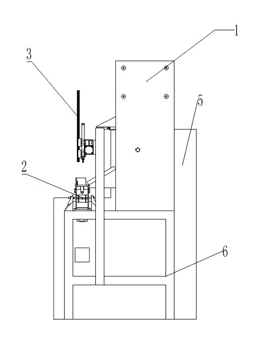 Feed device for toothbrush hair-planting