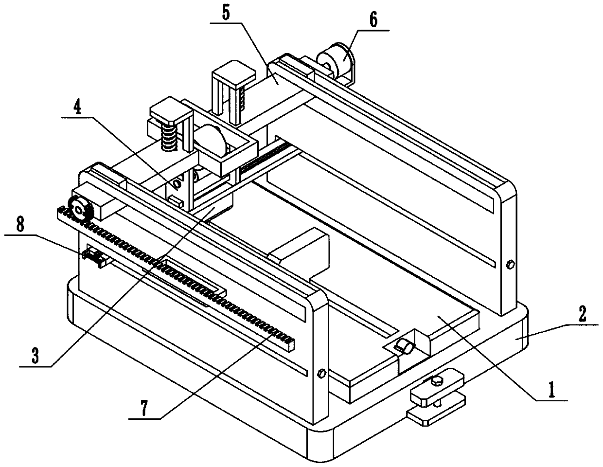 Pathological slicing device