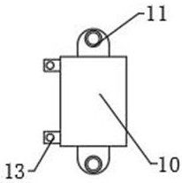 Foreign matter cutting device for distribution line