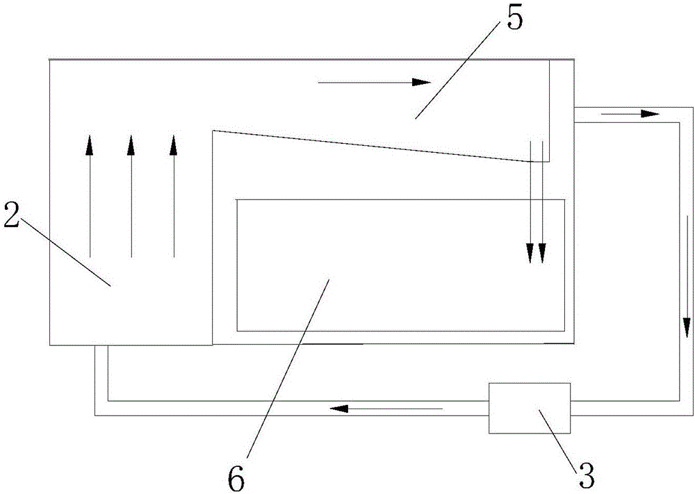 Bubbling type solar-powered seawater desalination device and method