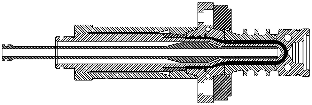 Bottle billet forming part assembly with die cavity extending into die lip for matching and bottle billet die thereof