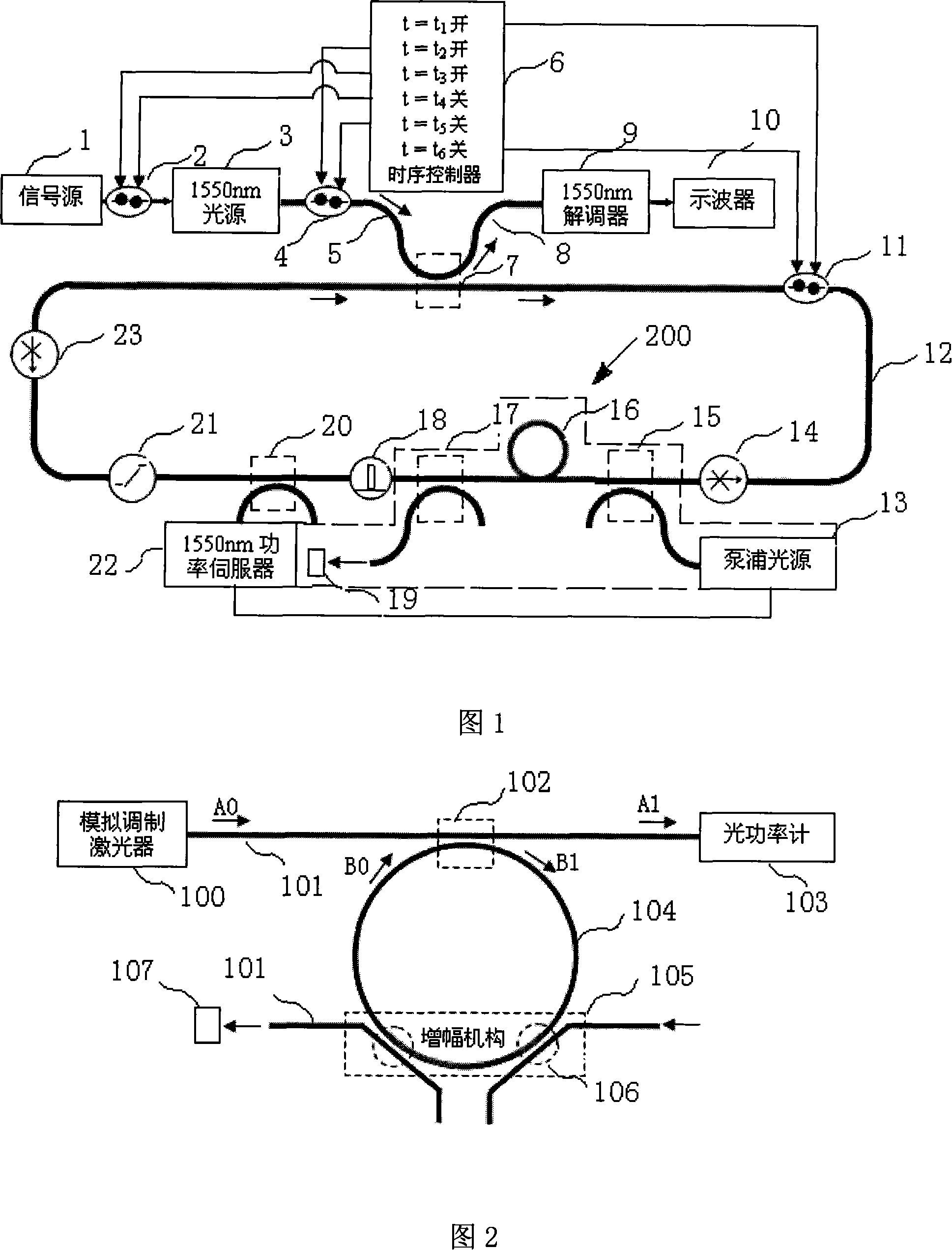 Optical signal replicating system