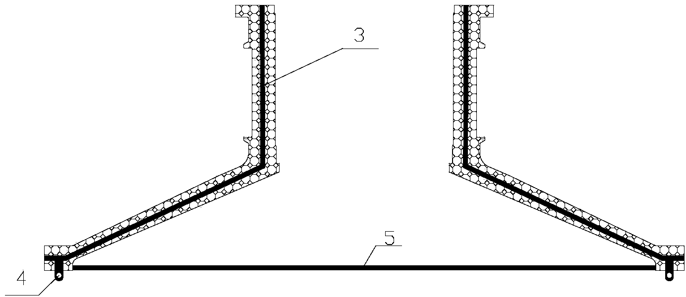 Manufacturing method of large-sized cast steel part lost foam mold