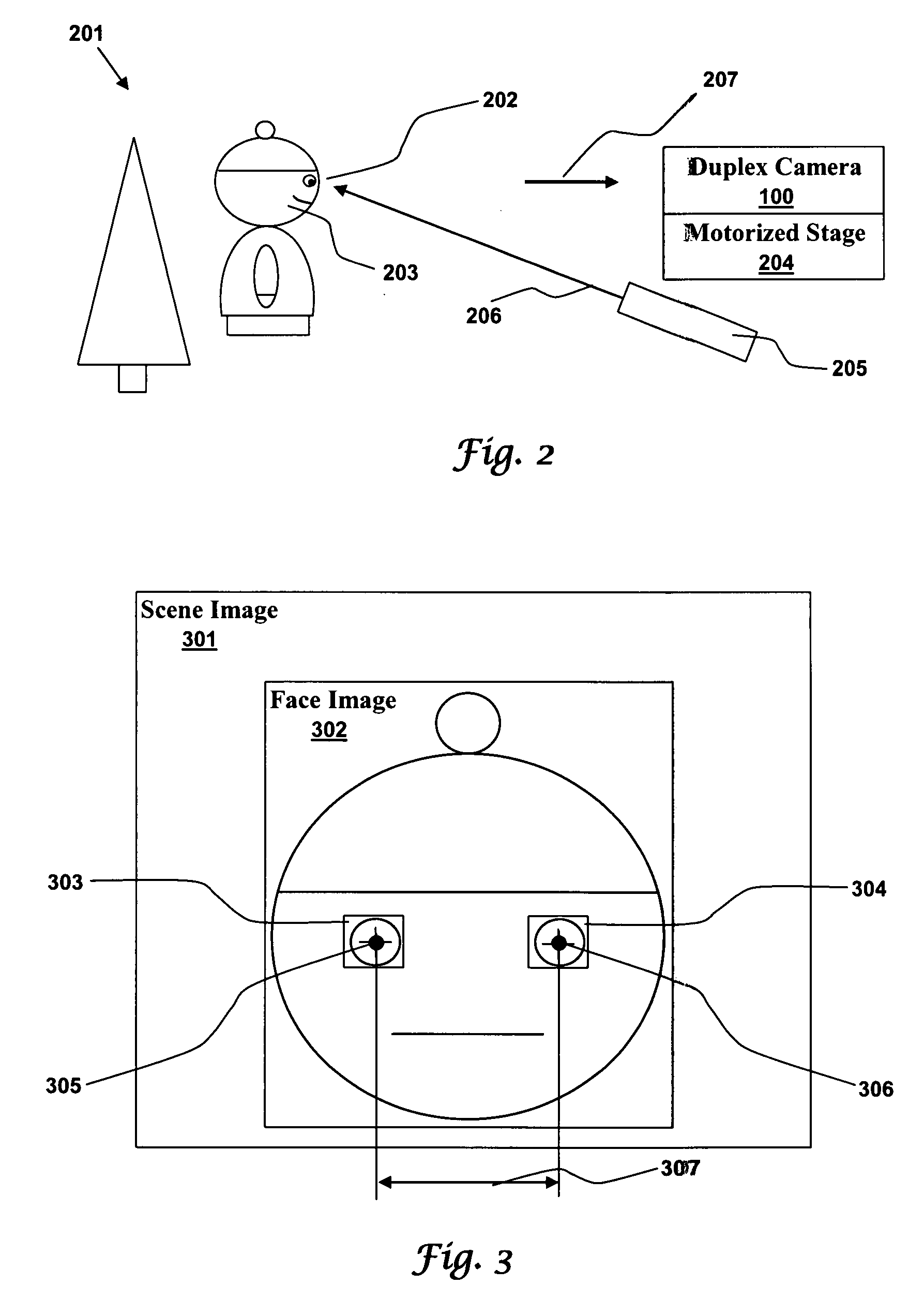 Common face and iris imaging optics