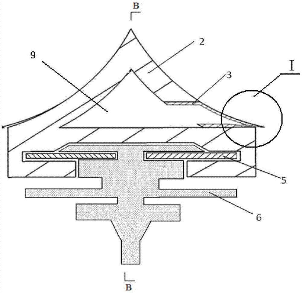 Wetting type water spray windscreen wiper