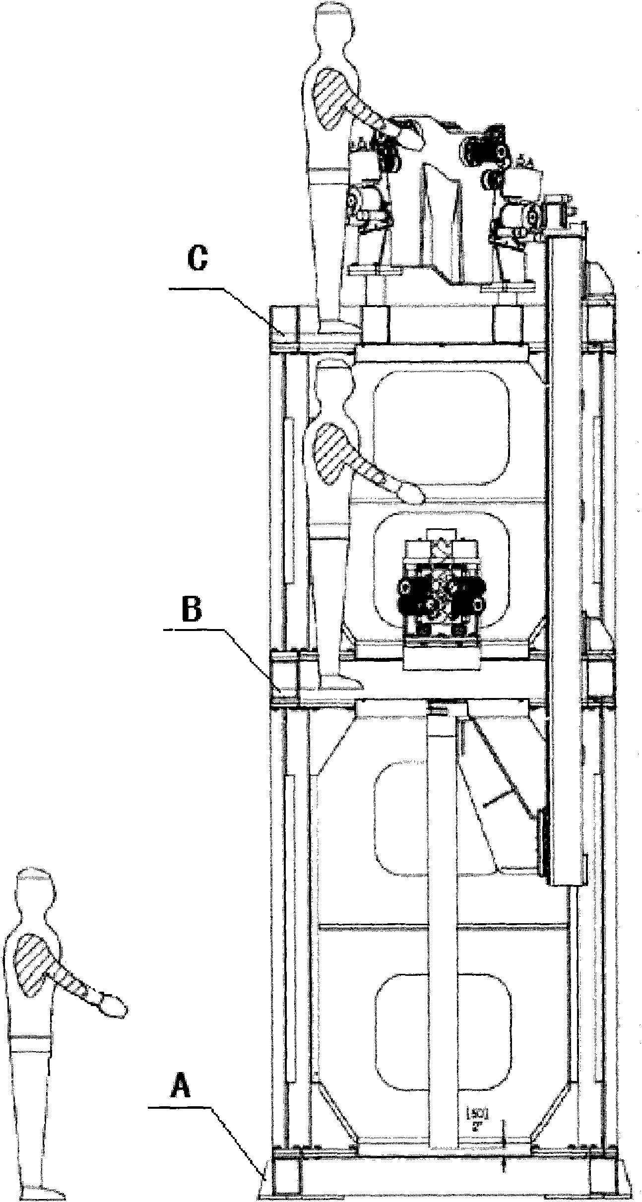 Multiline cutting machine of numerical-control polysilicon silicon