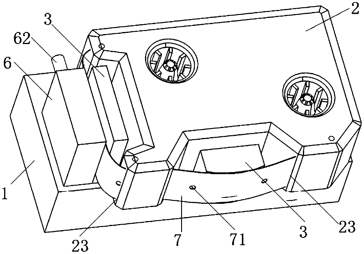 Device for sampling through continuous wiping, and sample feeding system for conveying gas