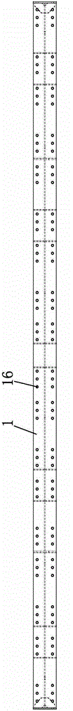 Fish-belly beam components of the inner support system of foundation pit support