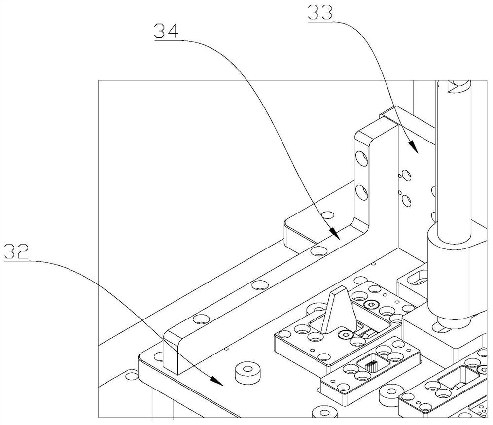 Hard disk backboard testing device