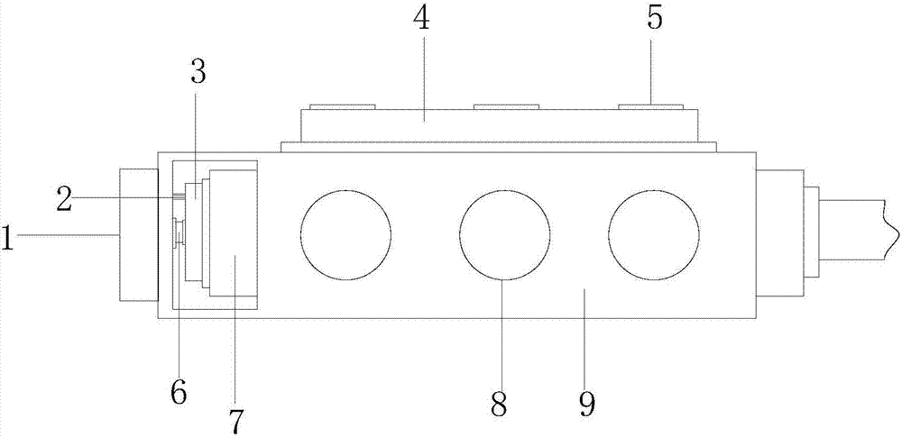 Traffic light for urban construction