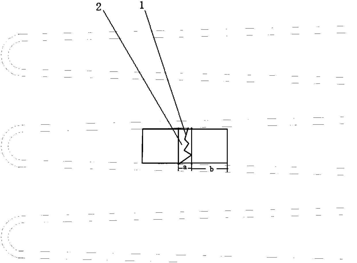 Repairing method for damaged conducting core plate of MWT photovoltaic solar assembly