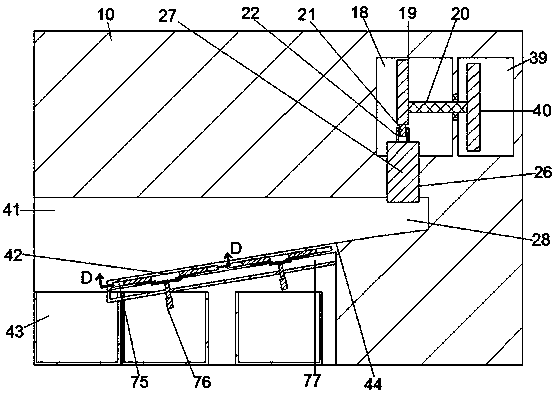 Steel bar shearing device capable of adjusting shearing length