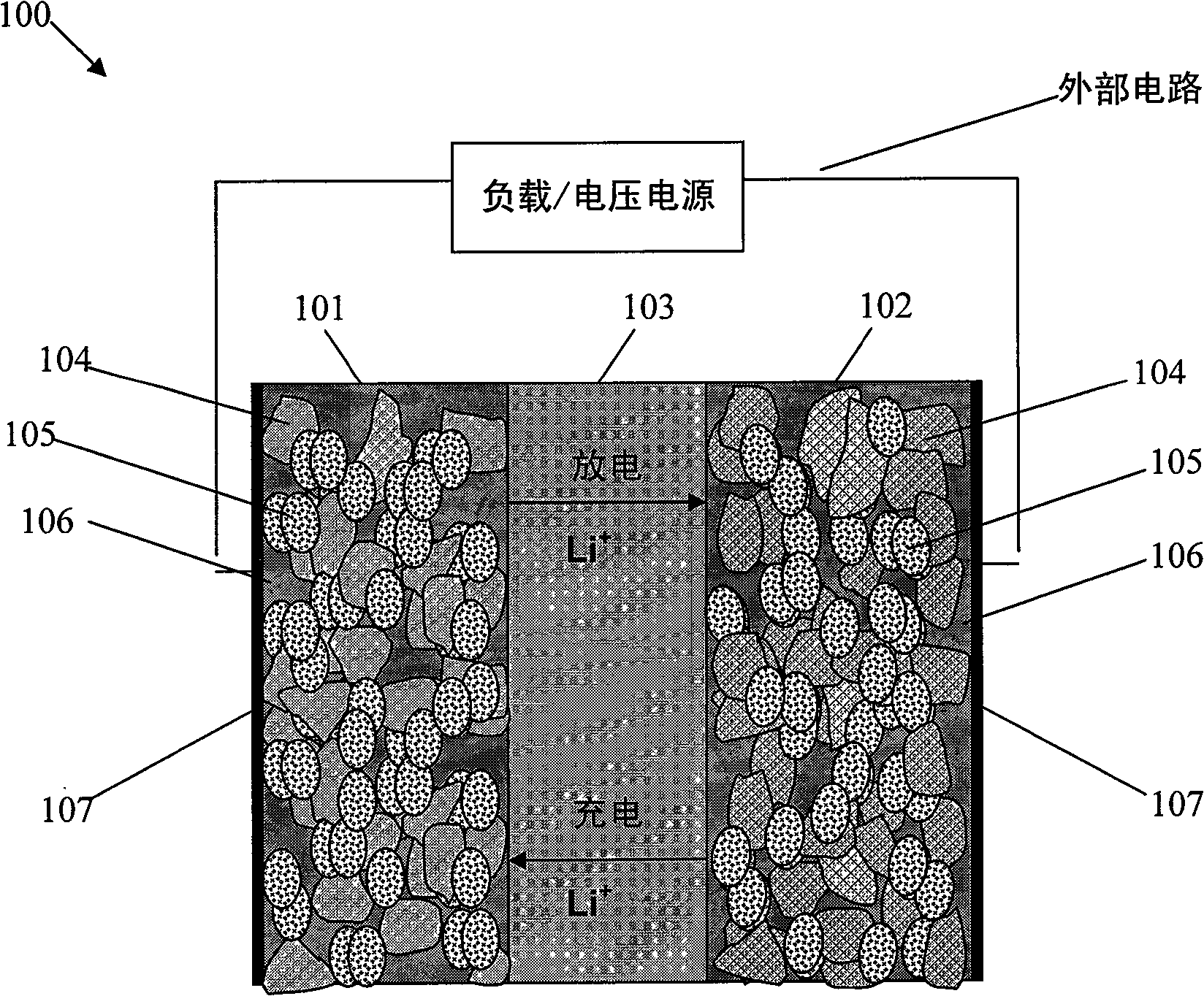 Lithium reservoir system and method for rechargeable lithium ion batteries