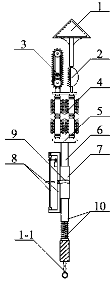 Line cleaning equipment for electric power maintenance