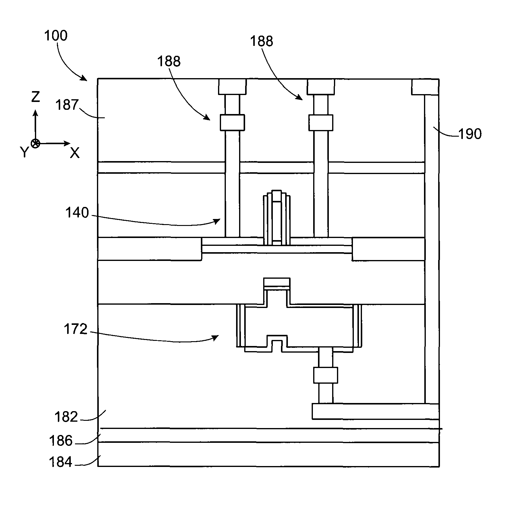 Method of producing a three-dimensional integrated circuit