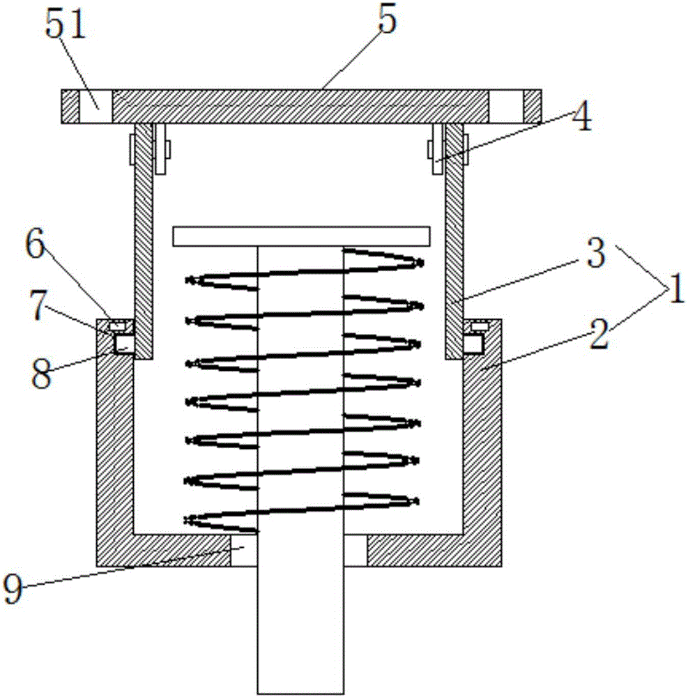 Support and hanger shell convenient to disassemble