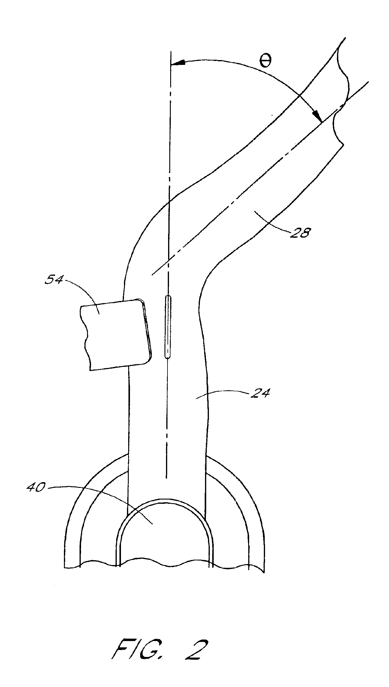 Contoured knee brace frame