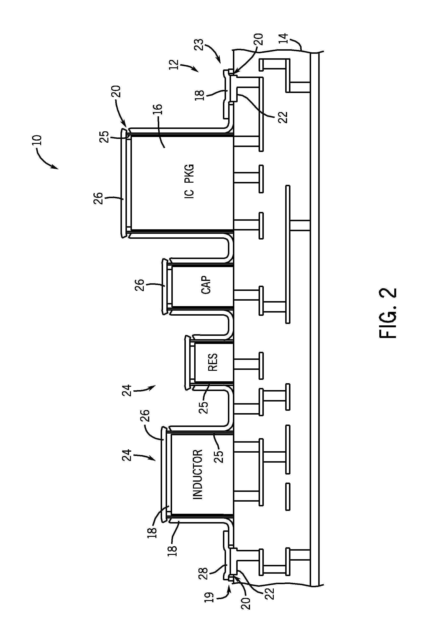 System and method of forming a patterned conformal structure