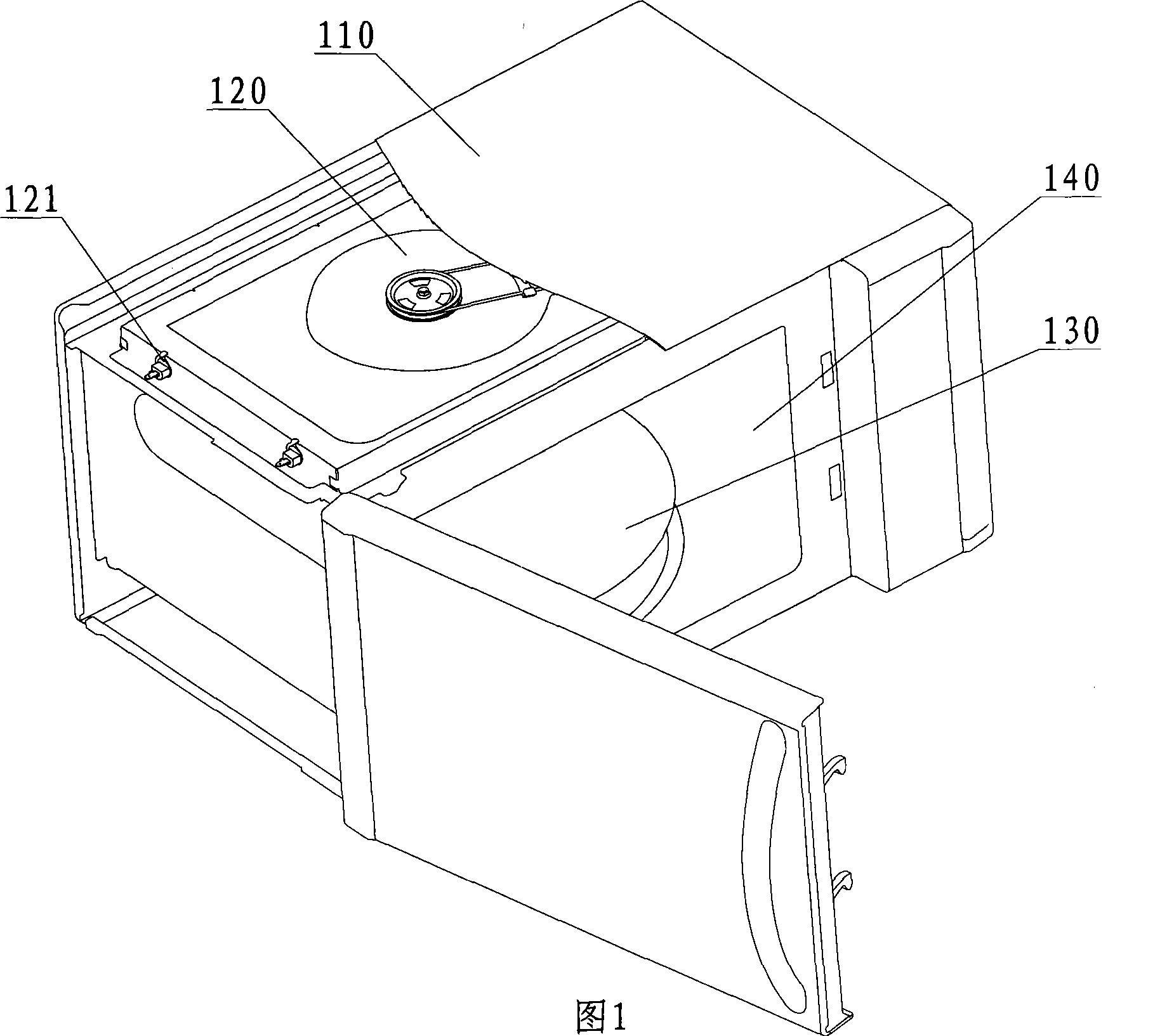 Hot blast convected circulation micro-wave oven with steam function