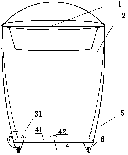 Electron mirror clean keeping infection preventing equipment for medical detection and application method of electron mirror clean keeping infection preventing equipment