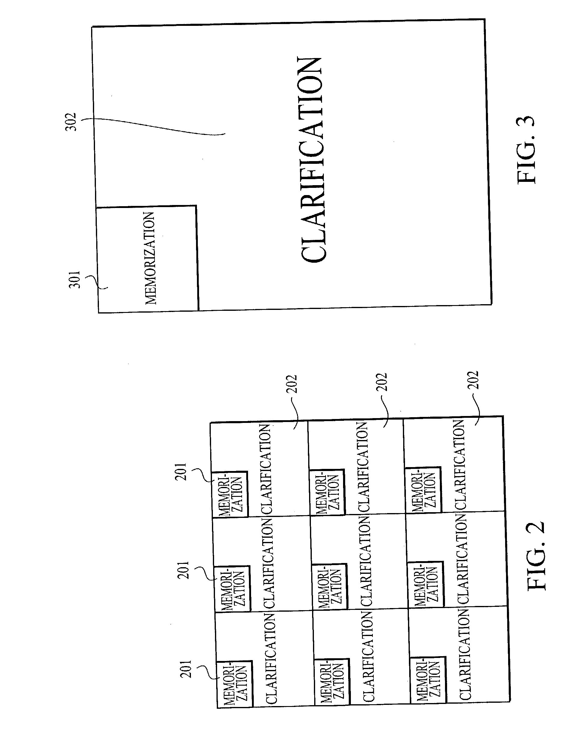 Method and device for finding, collecting and acting upon units of information